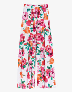 Dahlia Beach Pants - Pink Floral - Simply Beach UK