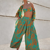 Palma Beach Pants - Green - Simply Beach UK