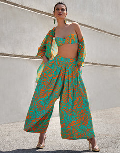Palma Beach Pants - Green - Simply Beach UK