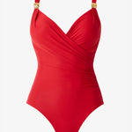 Razzle Dazzle Siren Swimsuit - Cayenne Red - Simply Beach UK