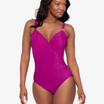 Razzle Dazzle Siren Swimsuit - Framboise - Simply Beach UK