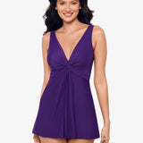Must Haves Marais Swim Dress - Mulberry - Simply Beach UK