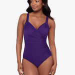 Rock Solid Revele Swimsuit - Mulberry - Simply Beach UK