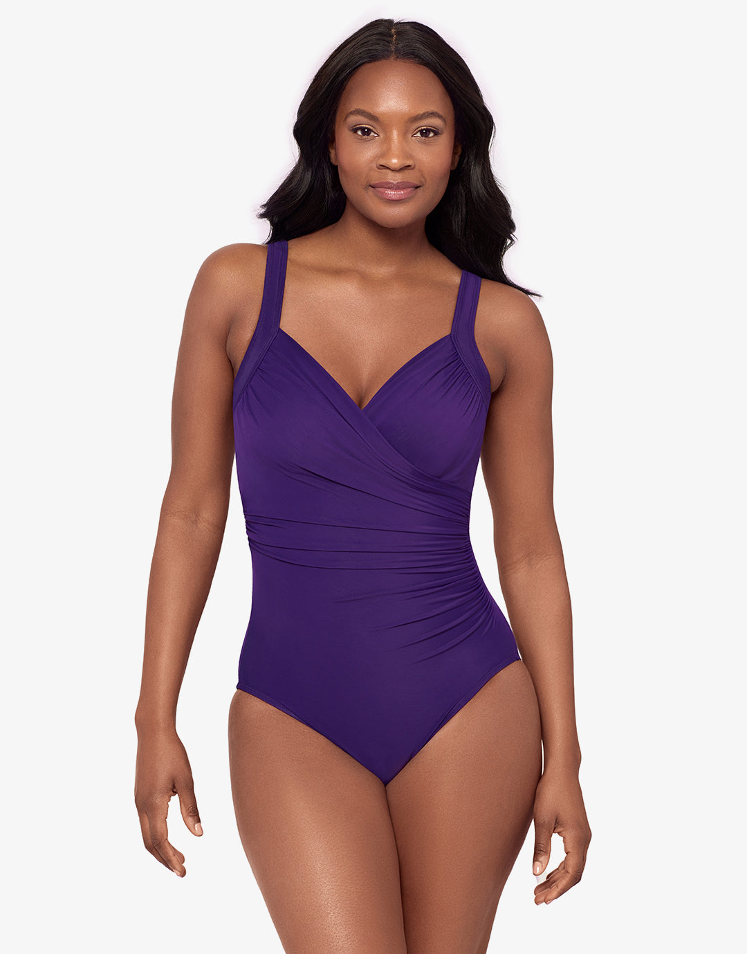 Rock Solid Revele Swimsuit - Mulberry - Simply Beach UK