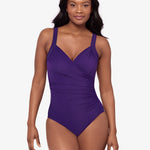 Rock Solid Revele Swimsuit - Mulberry - Simply Beach UK