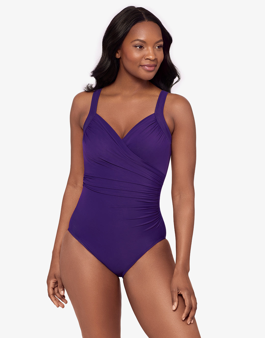 Must Haves Sanibel Swimsuit - Mulberry - Simply Beach UK