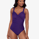 Must Haves Sanibel Swimsuit - Mulberry - Simply Beach UK