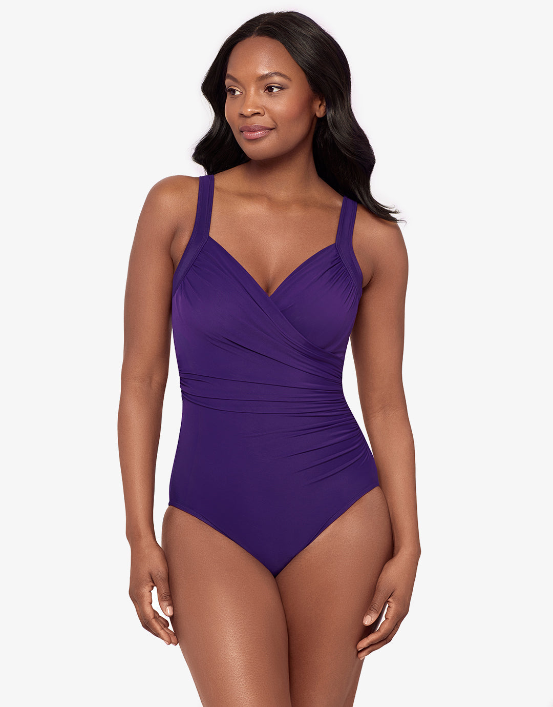 Must Haves Sanibel Swimsuit - Mulberry - Simply Beach UK