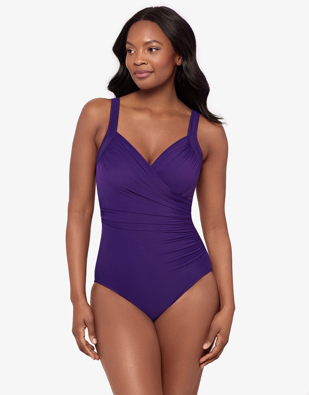 Must Haves Sanibel Swimsuit - Mulberry - Simply Beach UK