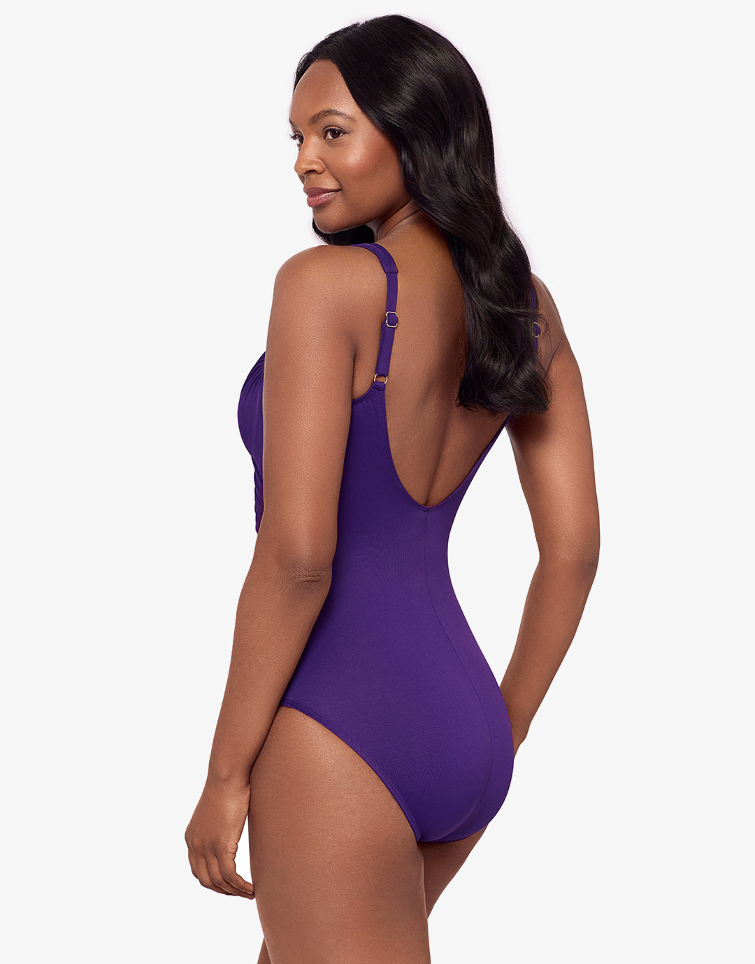 Rock Solid Revele Swimsuit - Mulberry - Simply Beach UK