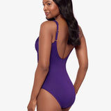 Rock Solid Revele Swimsuit - Mulberry - Simply Beach UK