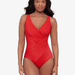 Must Haves Oceanus Swimsuit - Poppy Red - Simply Beach UK
