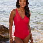 Must Haves Oceanus Swimsuit - Poppy Red - Simply Beach UK