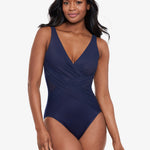 Illusionist Crossover Swimsuit - Midnight - Simply Beach UK