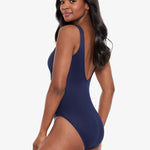 Illusionist Crossover Swimsuit - Midnight - Simply Beach UK