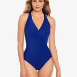 Rock Solid Wrapsody Swimsuit - Azul - Simply Beach UK