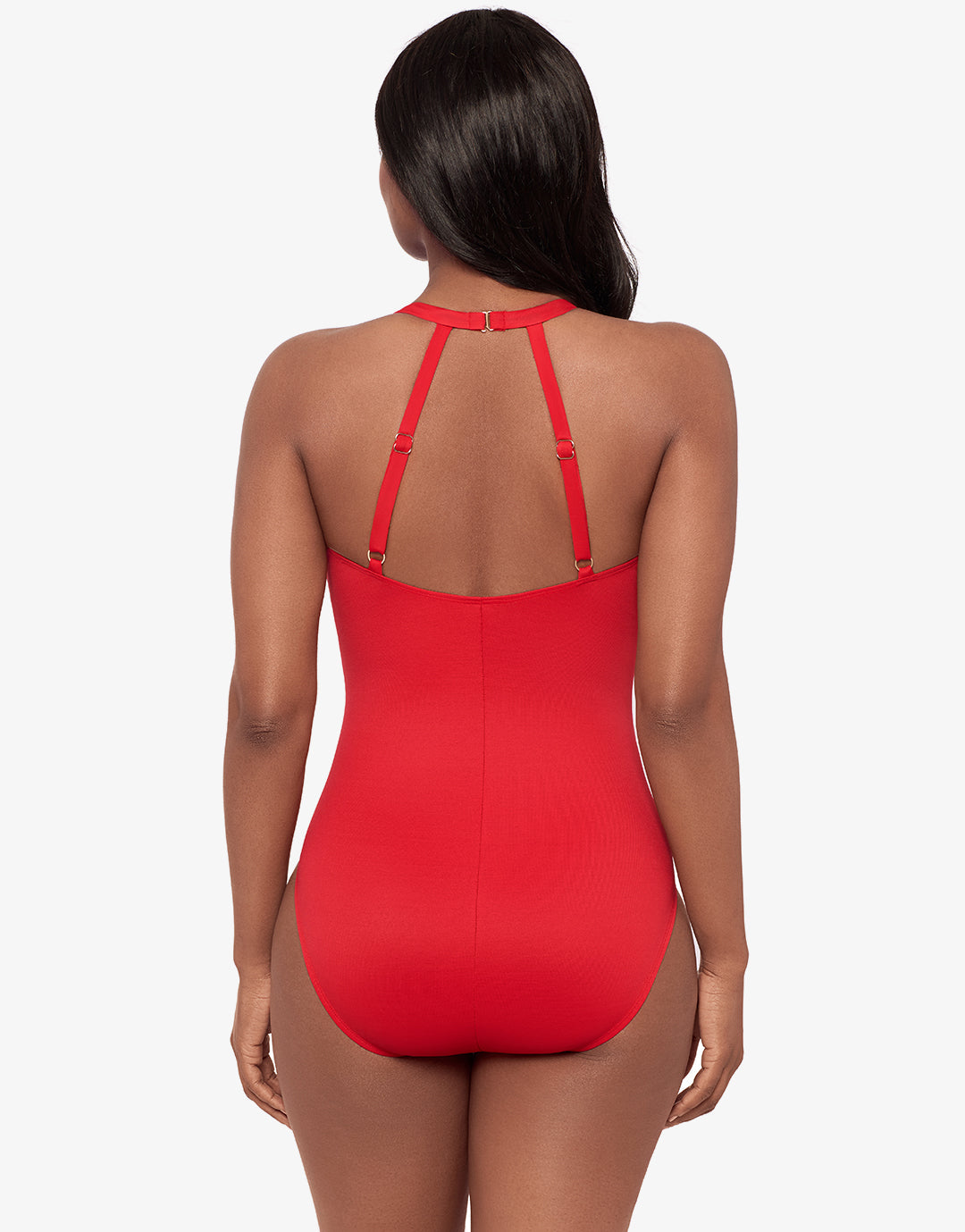 Rock Solid Wrapsody Swimsuit - Poppy Red - Simply Beach UK