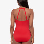 Rock Solid Wrapsody Swimsuit - Poppy Red - Simply Beach UK