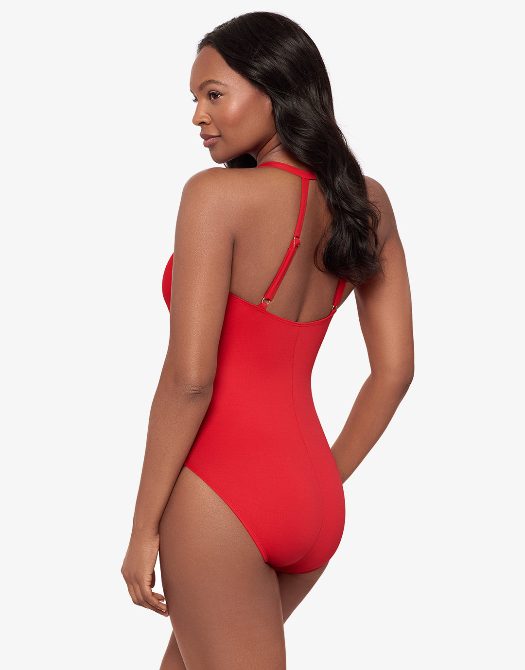 Rock Solid Wrapsody Swimsuit - Poppy Red - Simply Beach UK