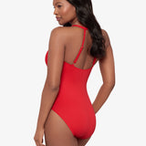 Rock Solid Wrapsody Swimsuit - Poppy Red - Simply Beach UK