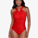 Rock Solid Aphrodite Swimsuit - Cayenne - Simply Beach UK