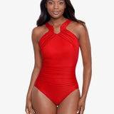 Rock Solid Aphrodite Swimsuit - Cayenne - Simply Beach UK