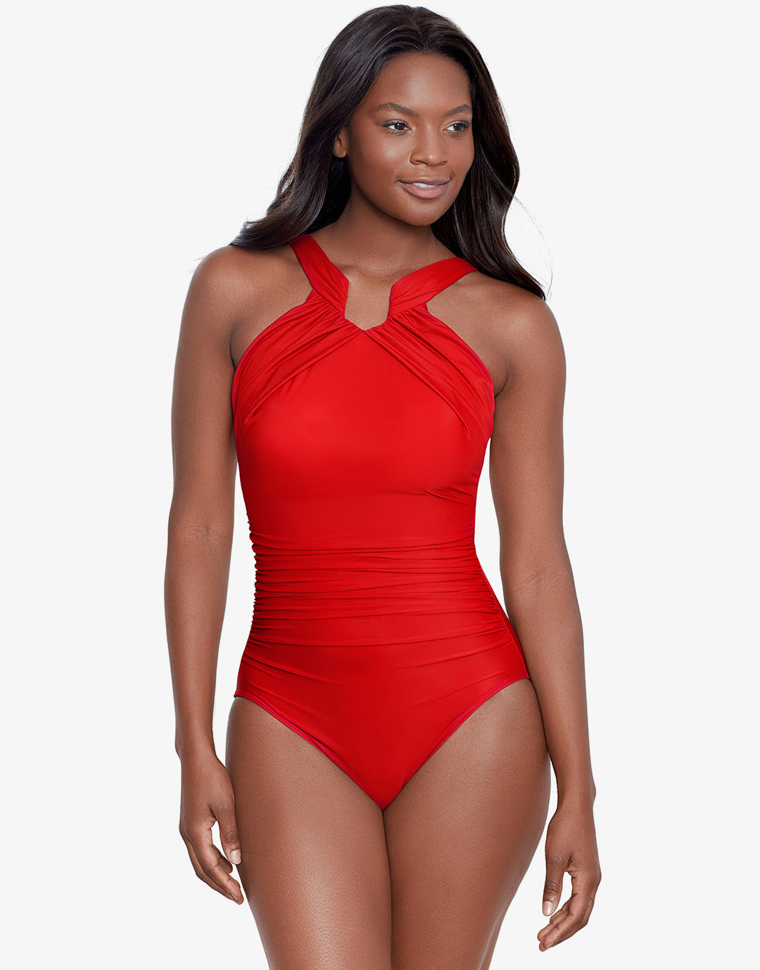 Rock Solid Aphrodite Swimsuit - Cayenne - Simply Beach UK