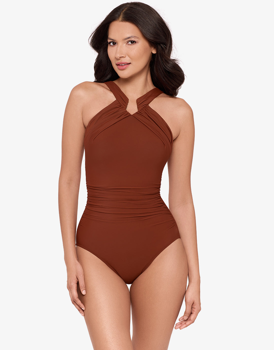 Rock Solid Aphrodite Swimsuit - Copper - Simply Beach UK