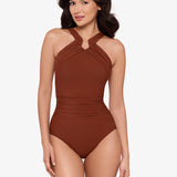 Rock Solid Aphrodite Swimsuit - Copper - Simply Beach UK