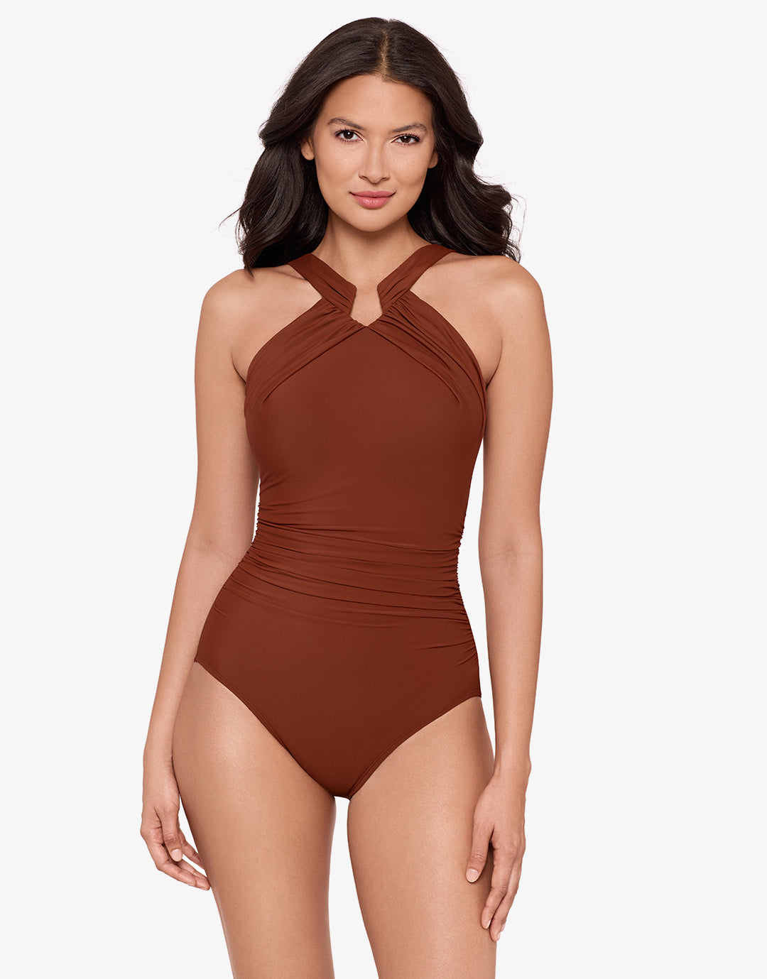 Rock Solid Aphrodite Swimsuit - Copper - Simply Beach UK