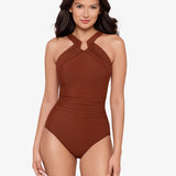 Rock Solid Aphrodite Swimsuit - Copper - Simply Beach UK