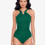 Rock Solid Aphrodite Swimsuit - Malachite - Simply Beach UK