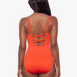 Rock Solid Captivate Swimsuit - Arancio - Simply Beach UK