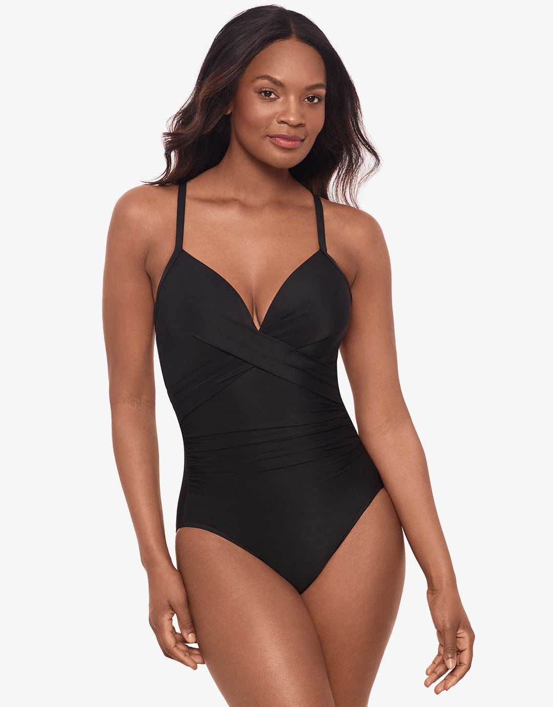 Rock Solid Captivate Swimsuit - Black - Simply Beach UK
