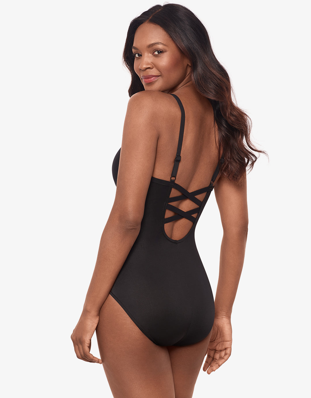 Rock Solid Captivate Swimsuit - Black - Simply Beach UK