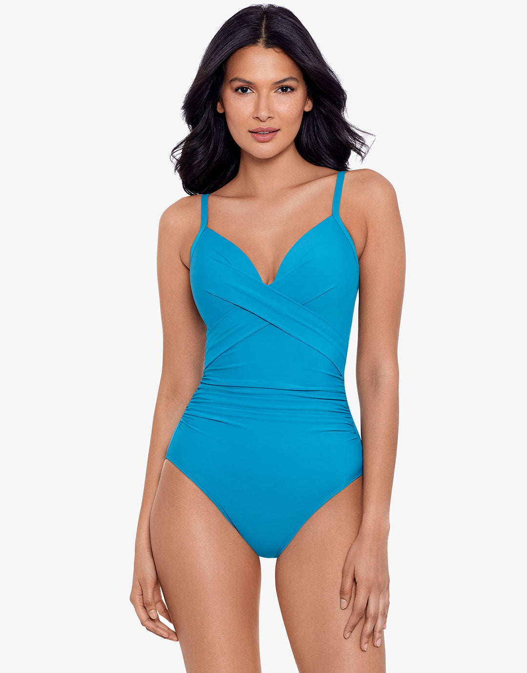 Rock Solid Captivate Swimsuit - Malibu Blue - Simply Beach UK