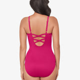 Rock Solid Captivate Swimsuit - Rosso