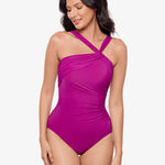 Rock Solid Europa Swimsuit - Framboise - Simply Beach UK