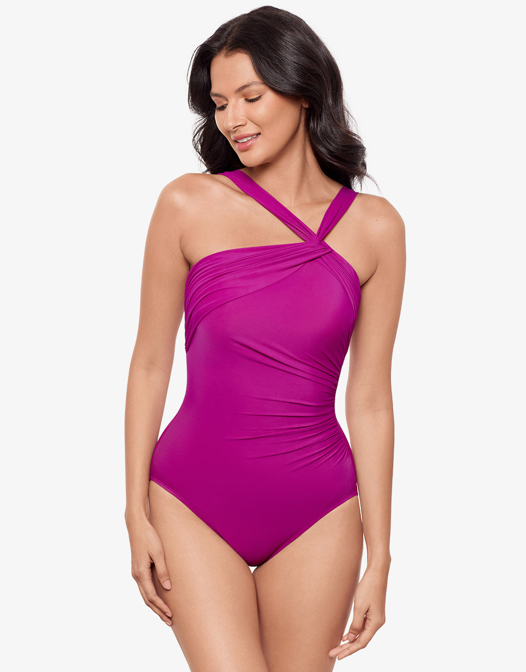 Rock Solid Europa Swimsuit - Framboise - Simply Beach UK