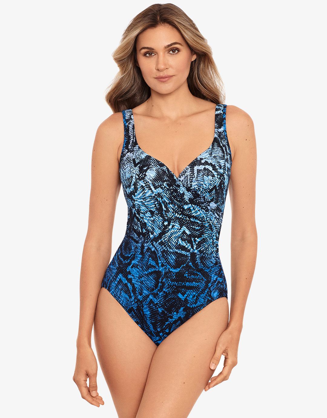 Boa Blues Its a Wrap Swimsuit - Blue - Simply Beach UK