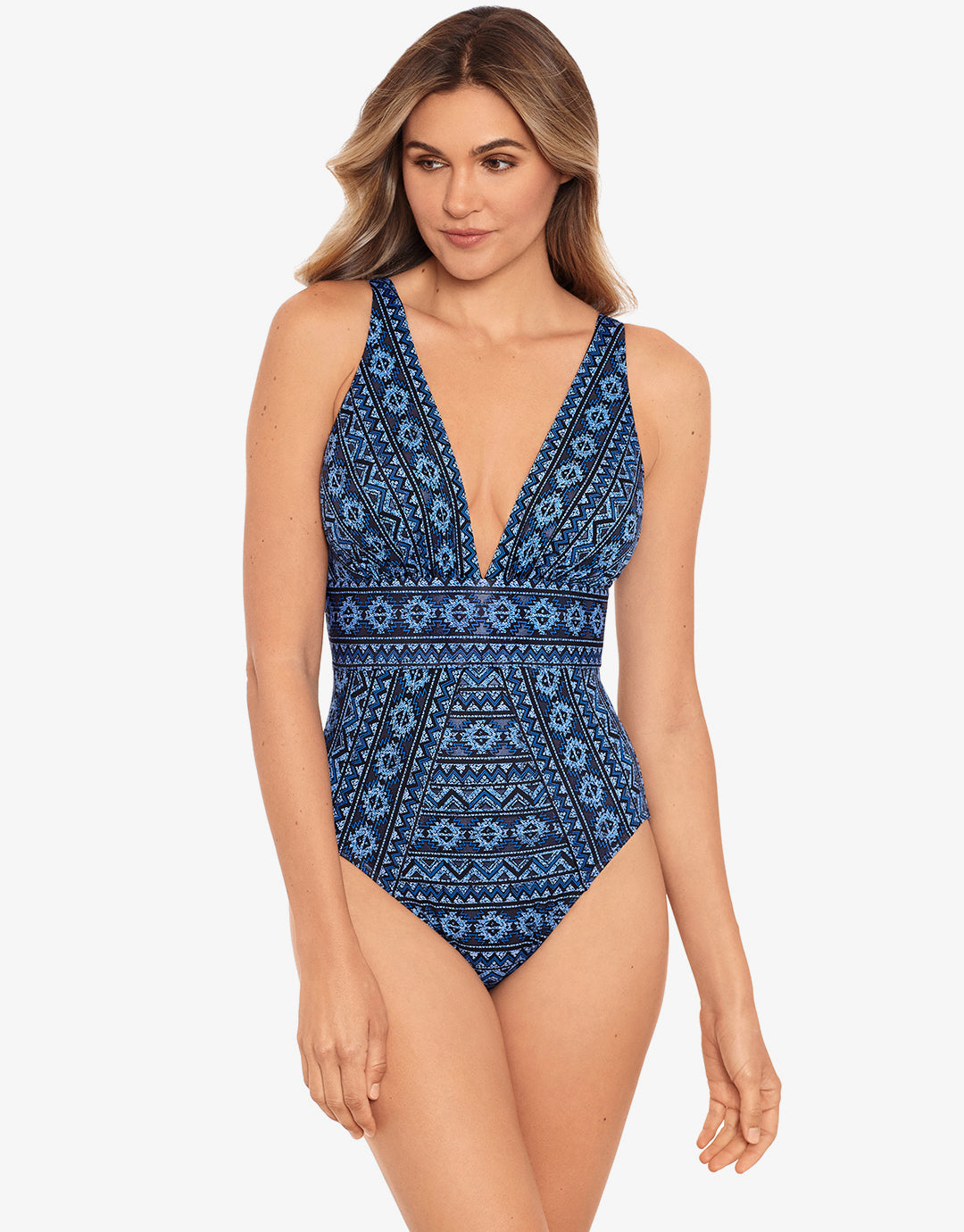 Paillette Odyssey	Swimsuit - Blue - Simply Beach UK
