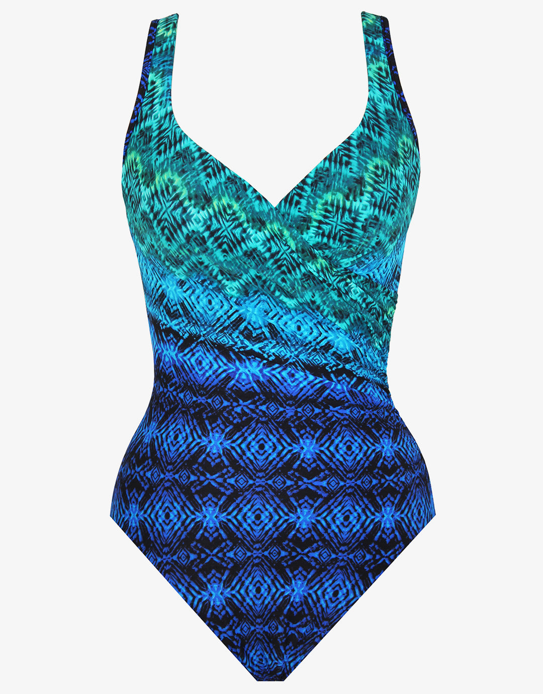 Ocean Ombre Its A Wrap Swimsuit - Blue - Simply Beach UK