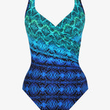 Ocean Ombre Its A Wrap Swimsuit - Blue - Simply Beach UK