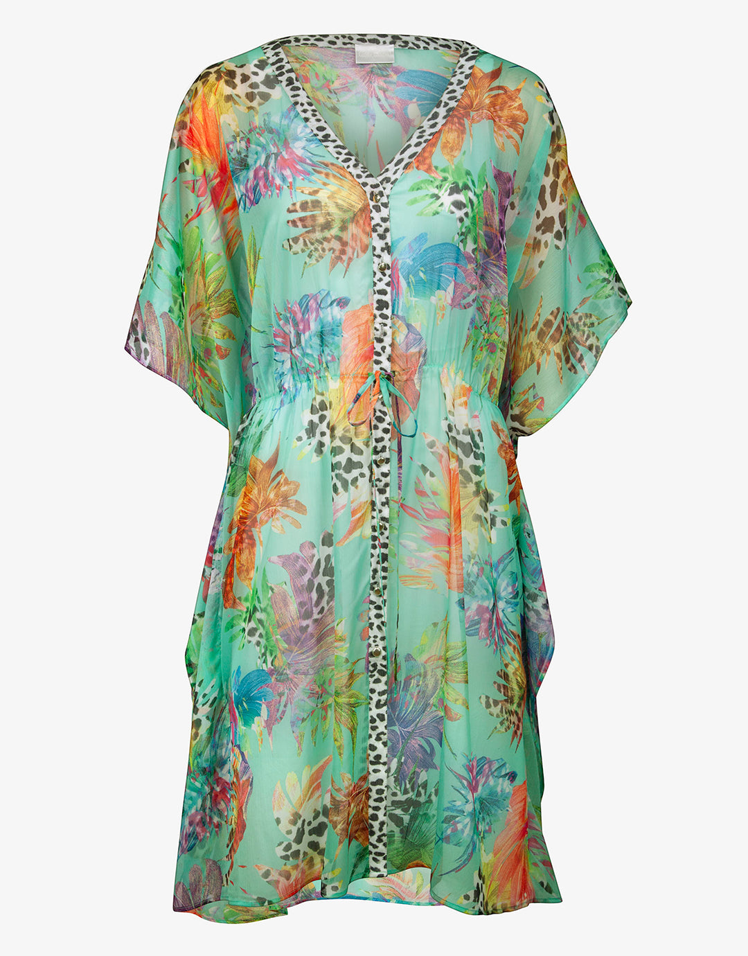 Aquarius Fantasy Beach Tunic - Aqua - Simply Beach UK