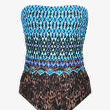 Untamed Avanti Swimsuit - Blue - Simply Beach UK