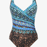 Untamed It's A Wrap Swimsuit - Blue - Simply Beach UK