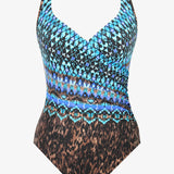 Untamed It's A Wrap Swimsuit - Blue - Simply Beach UK