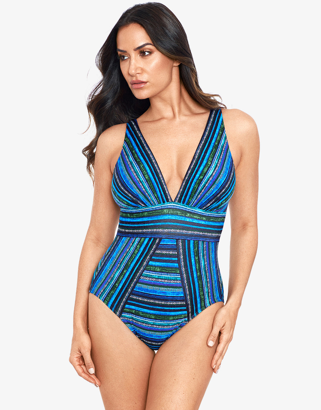 Veranda Odyssey Swimsuit - Blue - Simply Beach UK