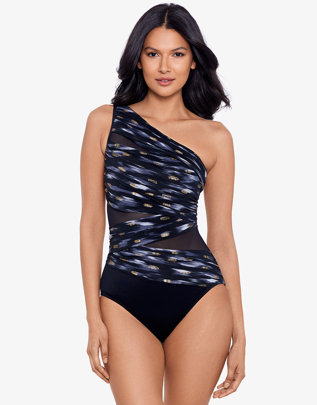 Bronze Reign Jena Swimsuit - Black - Simply Beach UK