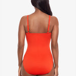 Rock Solid Starr Swimsuit - Arancio - Simply Beach UK